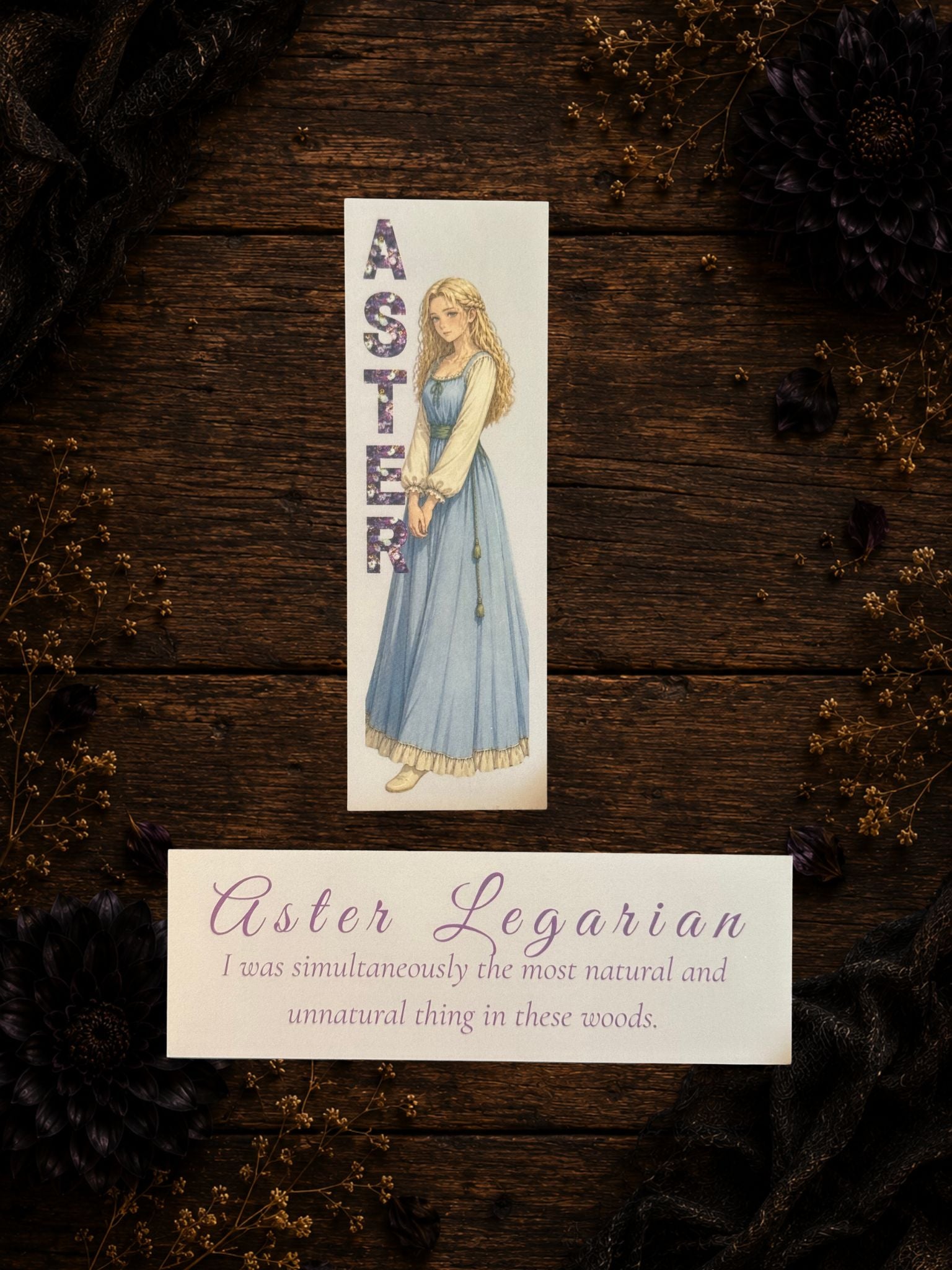 Destiny's Awakening Bookmark | Aster