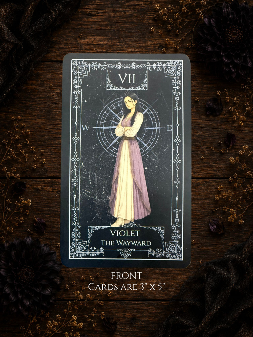 Collector's Tarot Card | Violet