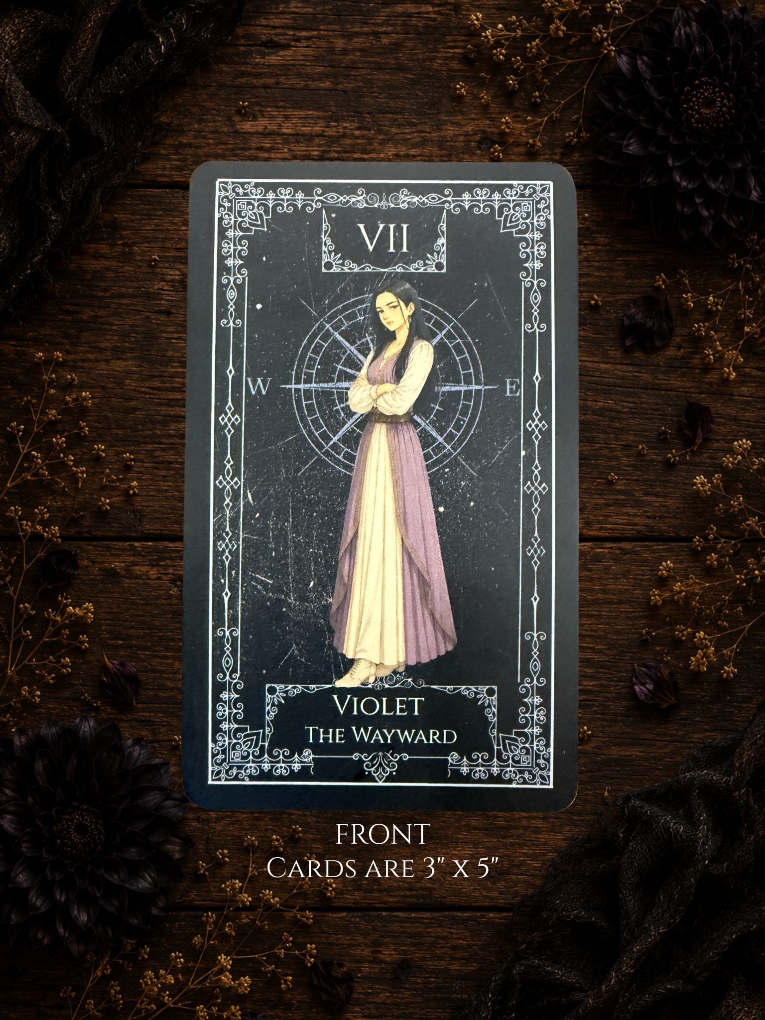 Collector's Tarot Card | Violet