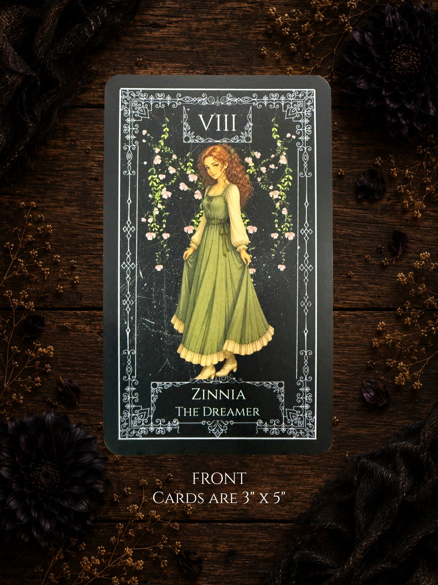 Collector's Tarot Card | Zinnia